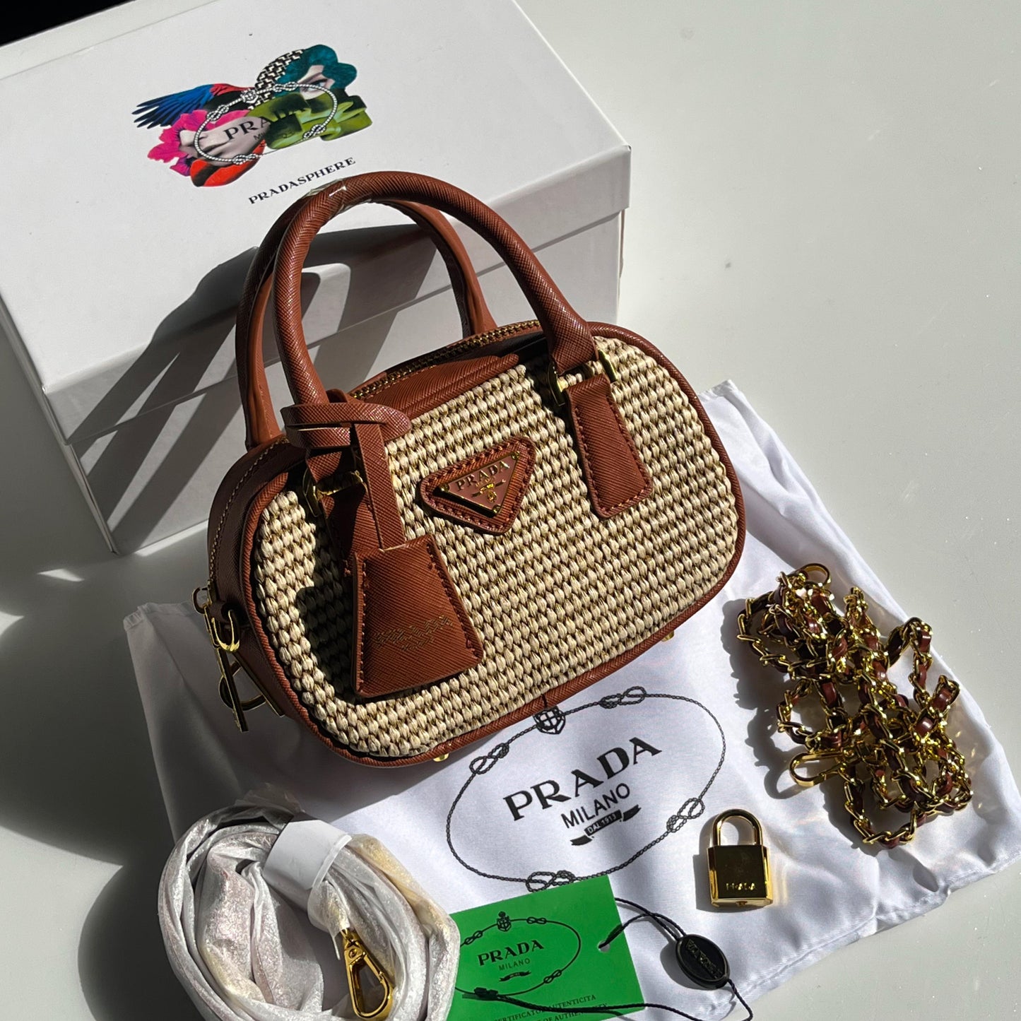 PARADA | Luxury Woven Mini Crossbody Bag