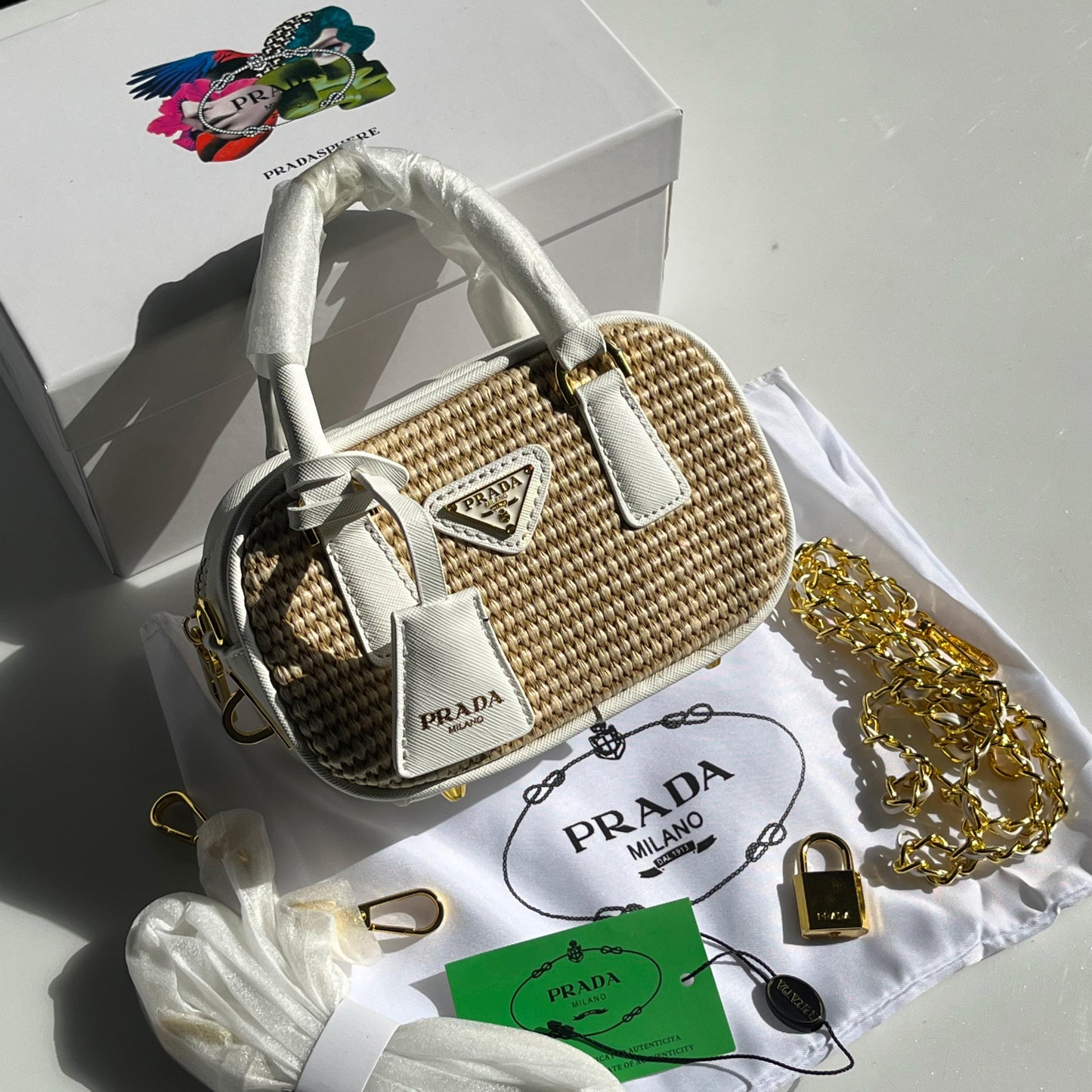 PARADA | Luxury Woven Mini Crossbody Bag