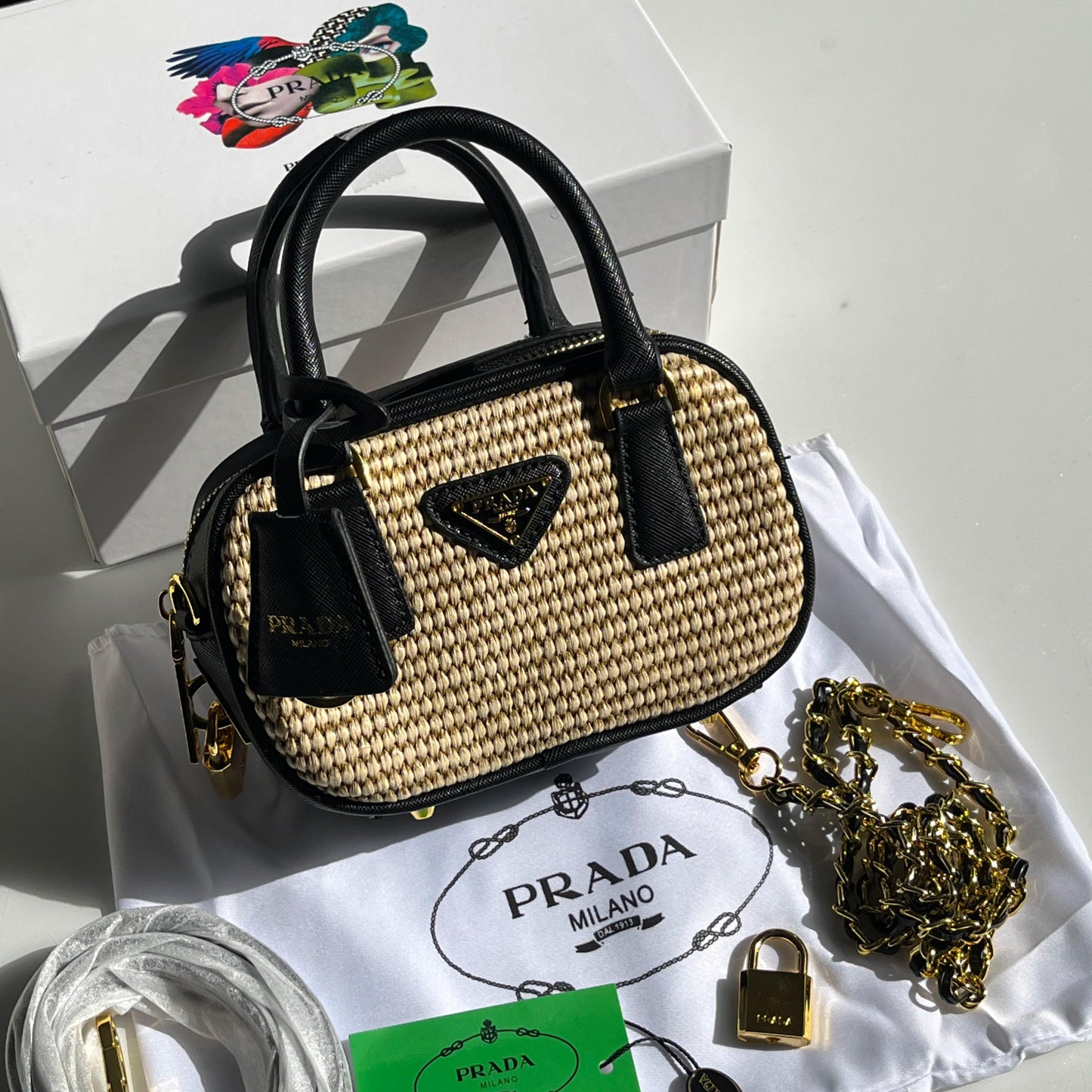 PARADA | Luxury Woven Mini Crossbody Bag