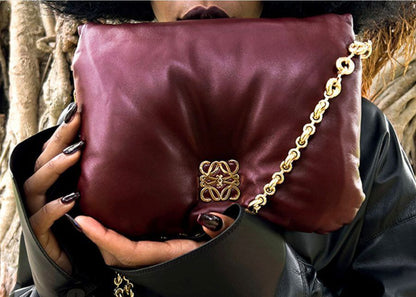 LOEWE Puffer Goya Padded | Leather Shoulder Bag