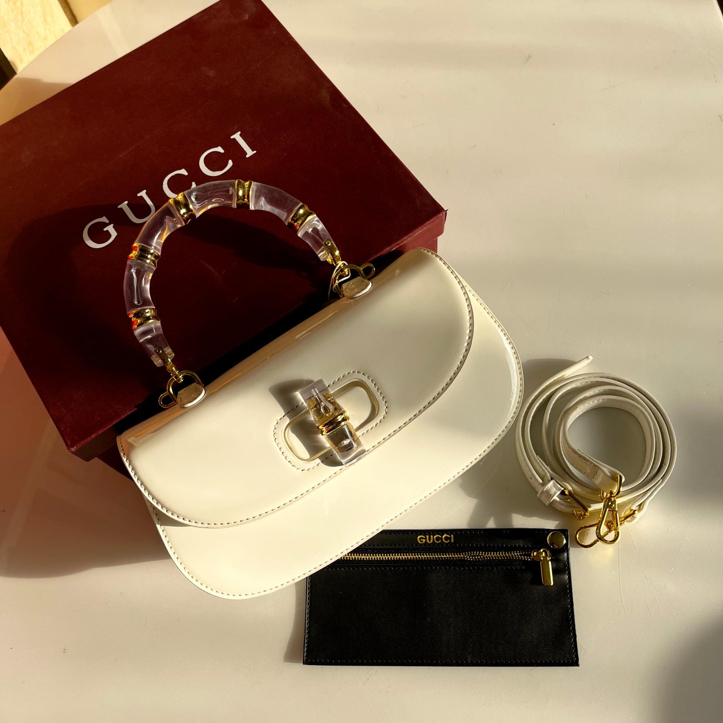 Gucci Bamboo 1947 Small Top Handle Bag