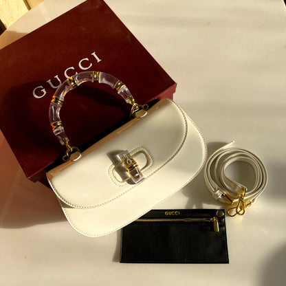 Gucci Bamboo 1947 Small Top Handle Bag
