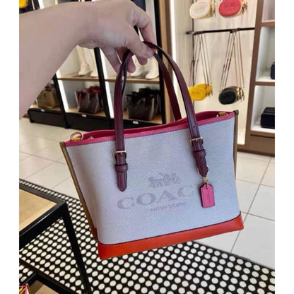 Coach Mollie Tote 25 in Colorblock