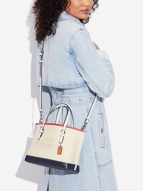 Coach Mollie Tote 25 in Colorblock