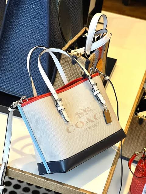 Coach Mollie Tote 25 in Colorblock