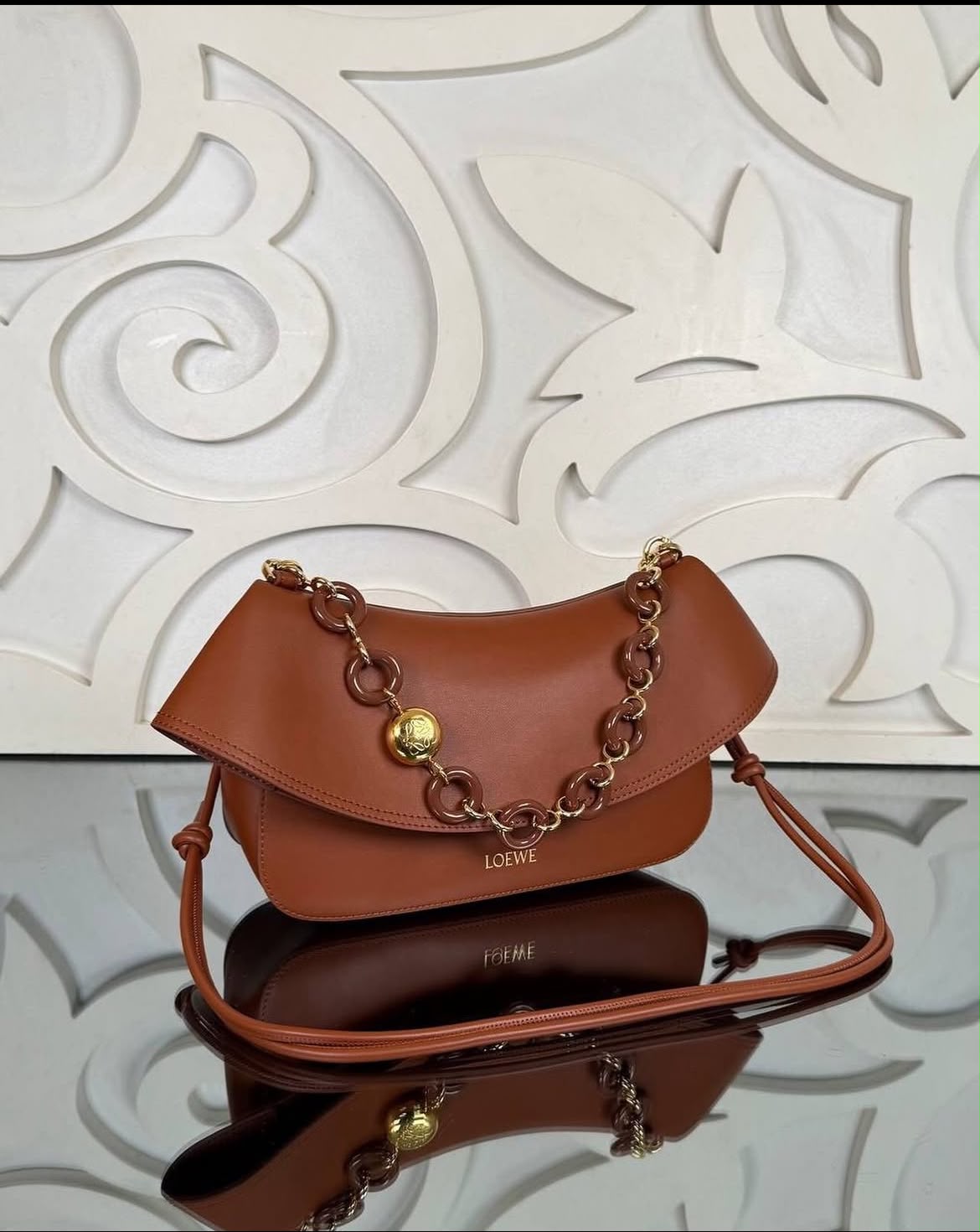Medium Ola bag in smooth calfskin