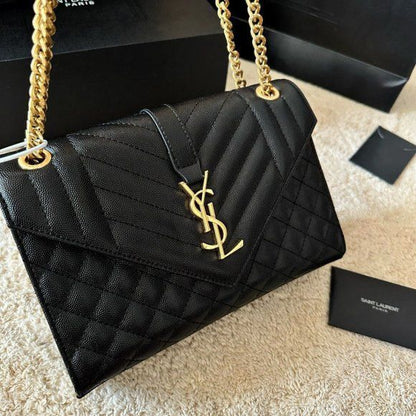 YSL Crossbody Bag with Long Chain