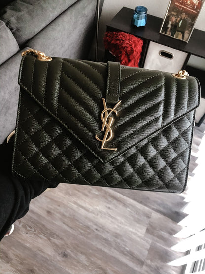 YSL Crossbody Bag with Long Chain
